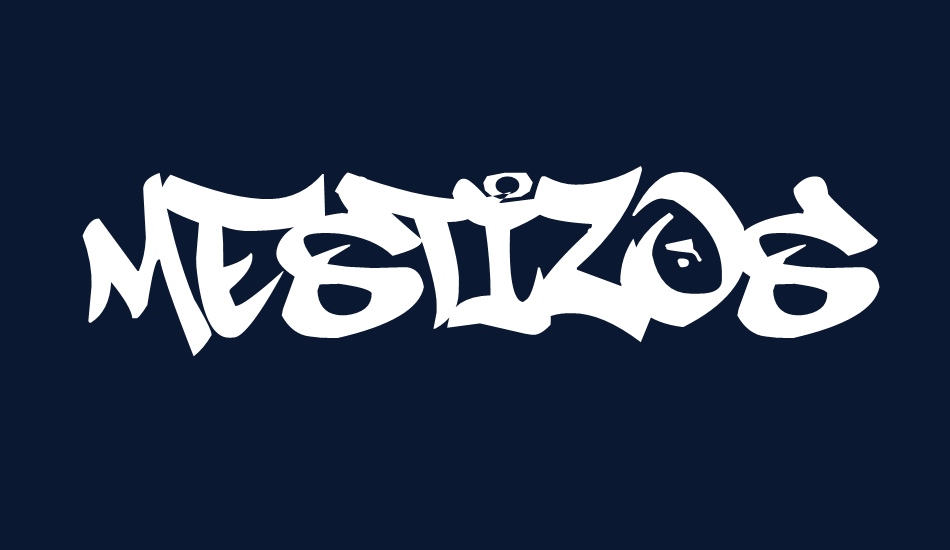 MESTIZOS UNIDOS -URBAN HOOKUPZ font big