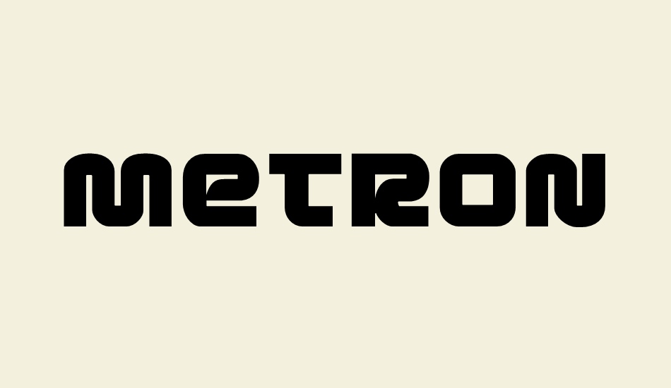 Metronauts font big