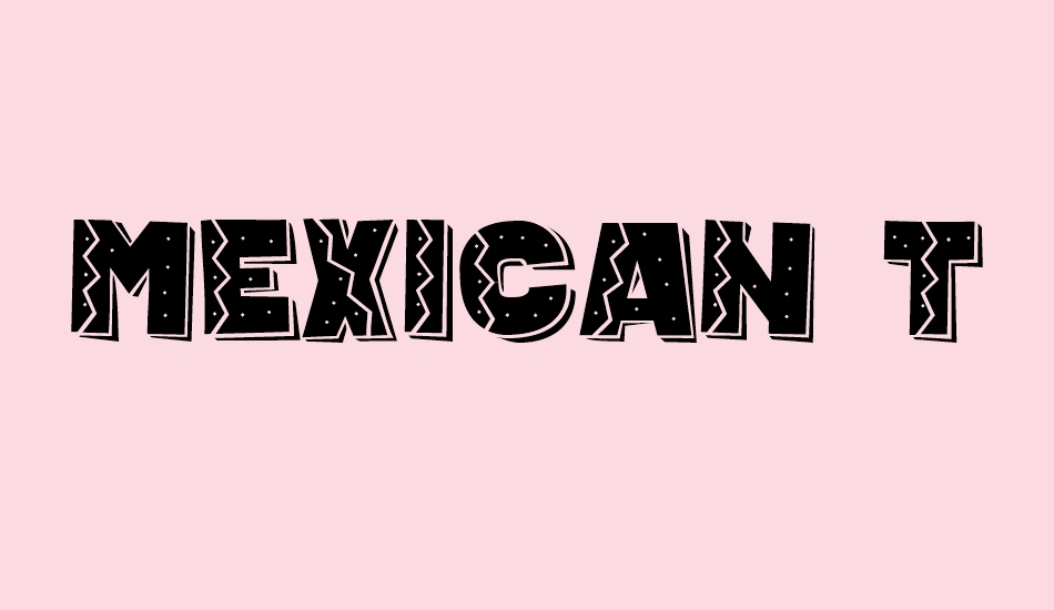 Mexican Tequila font big