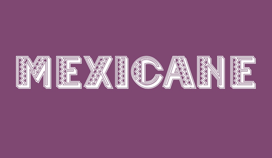 Mexicanero font big