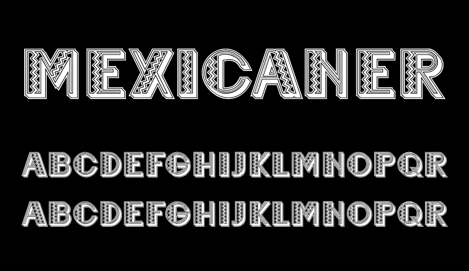 Mexicanero font