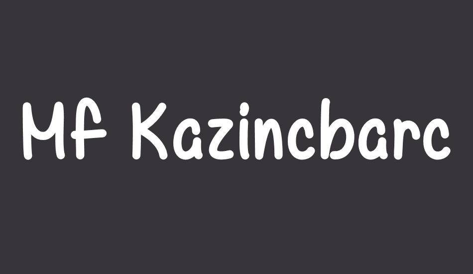 Mf Kazincbarcika font big