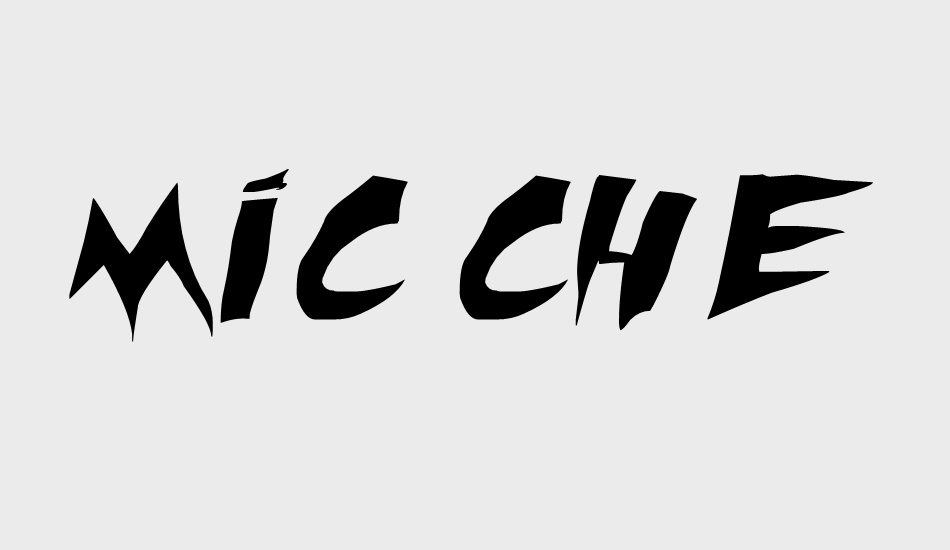 Mic Check TBS font big