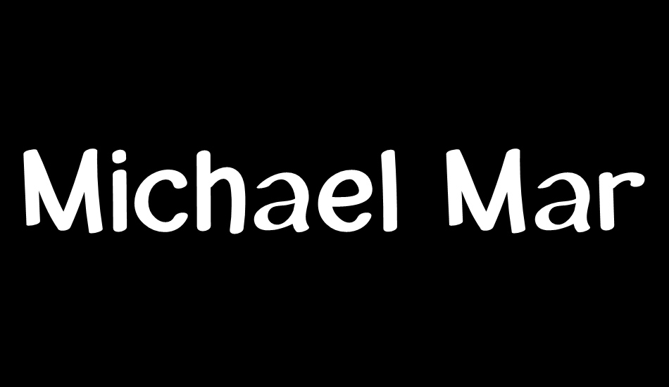 Michael Marker Lite font big