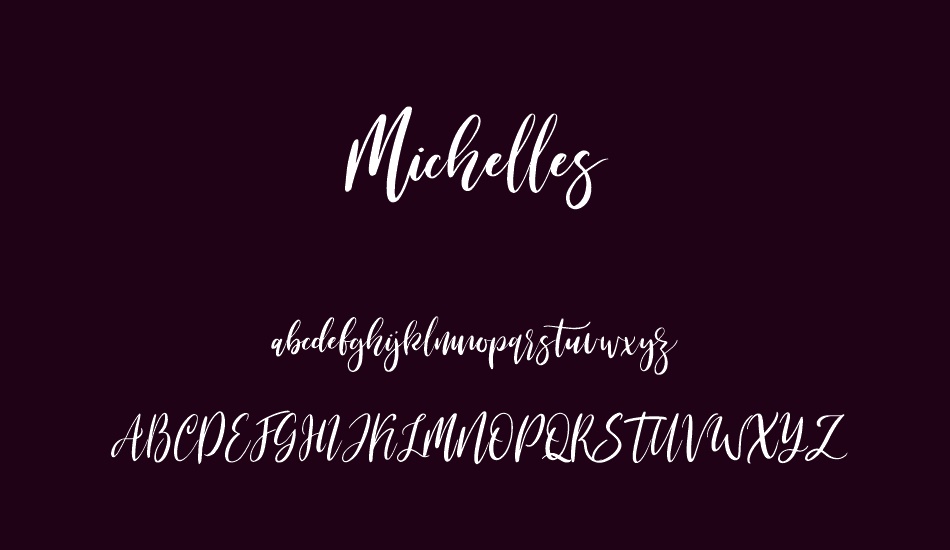 Michelles font