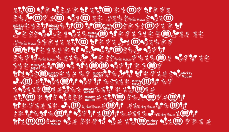 mickey m tfb font 1