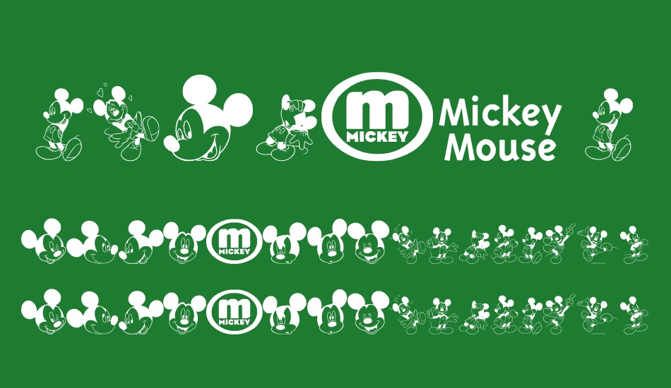 mickey m tfb font