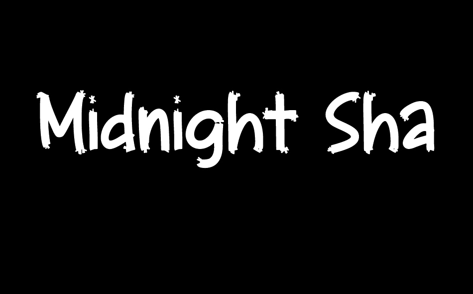 Midnight Shadows font big