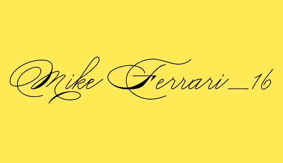 Mike Ferrari_16017 font big