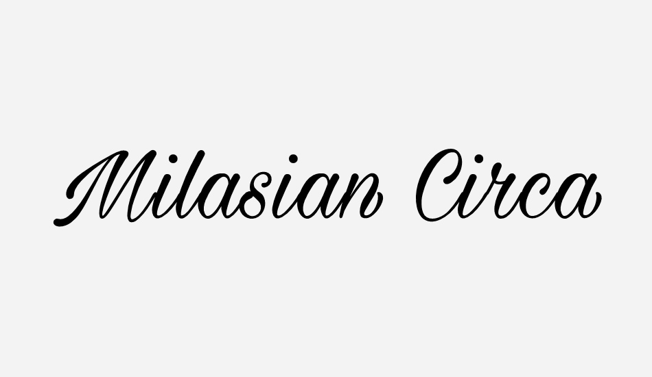 milasian-circa-personal font big