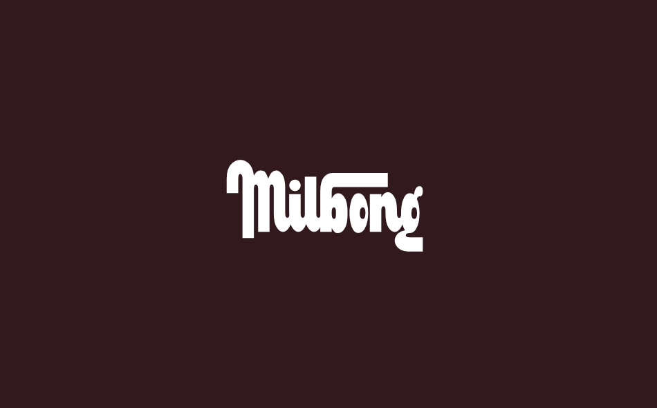 Milbong font big