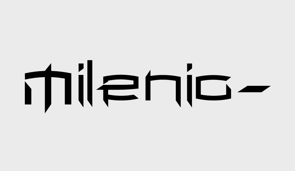 Milenio-Jed@ font big
