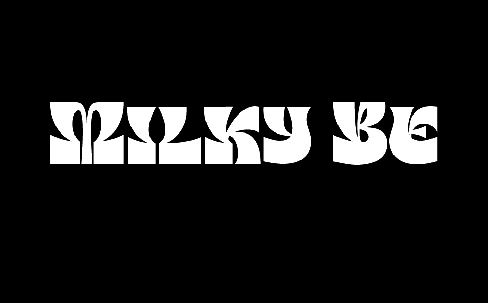 Milky Berly font big