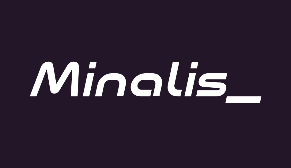 Minalis_Demo font big