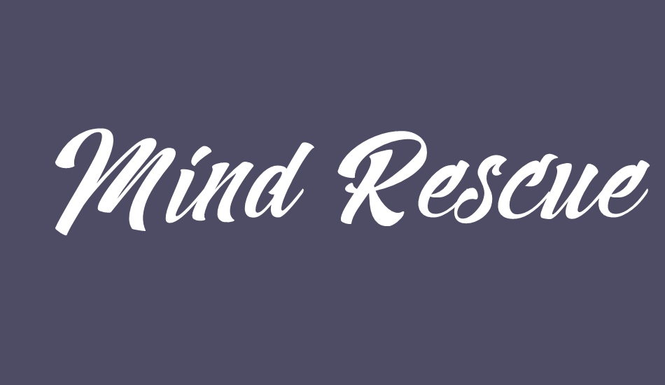 mind-rescue-personal-use font big