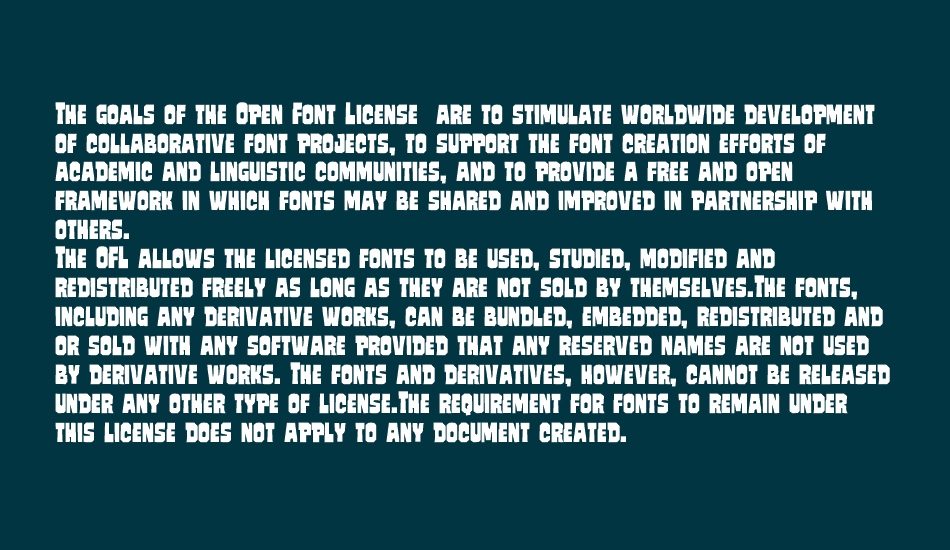 Mindless Brute font 1