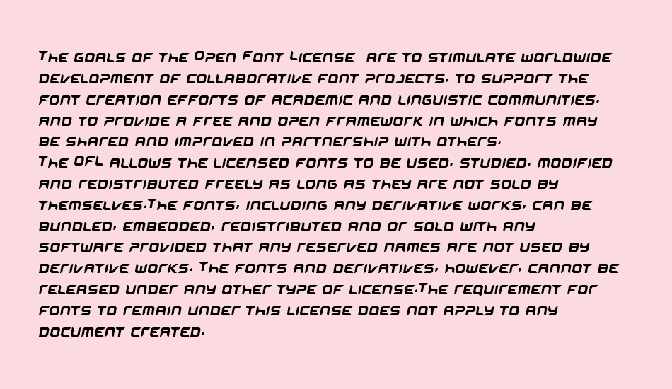 miniskap font 1