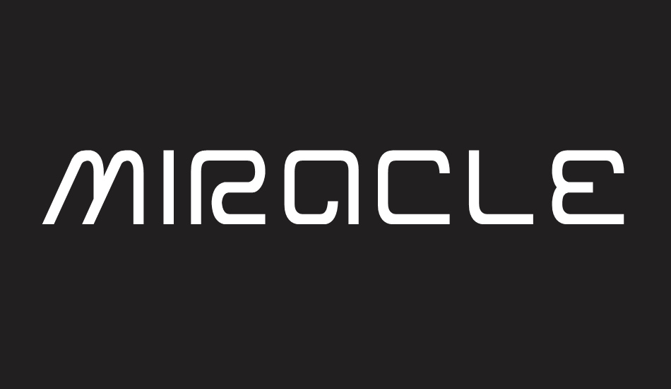 Miracle Mercury font big