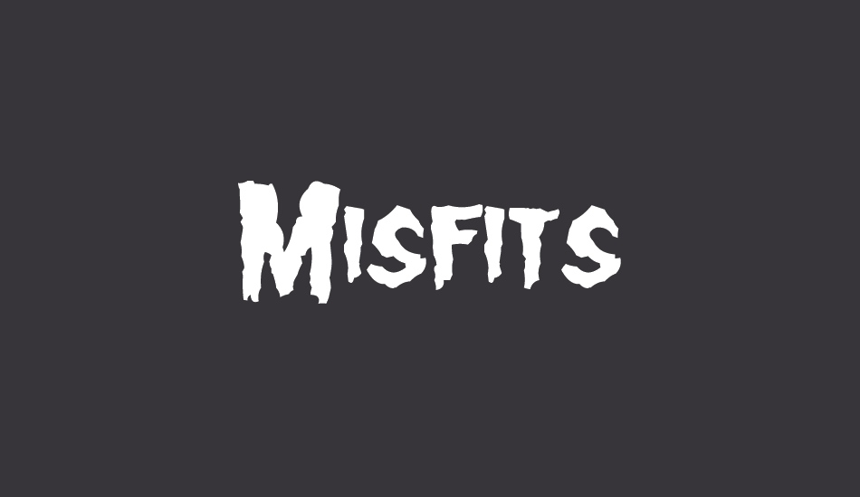 Misfits font big