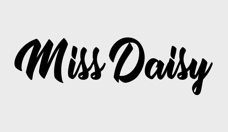 miss-daisy-personal-use font big
