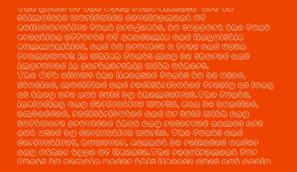 Mister Loopy Regular font 1