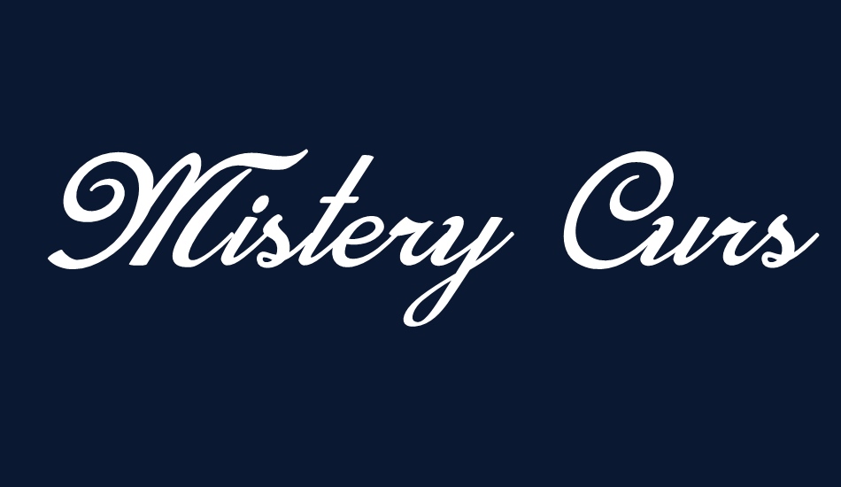 Mistery Curse Personal Use font big