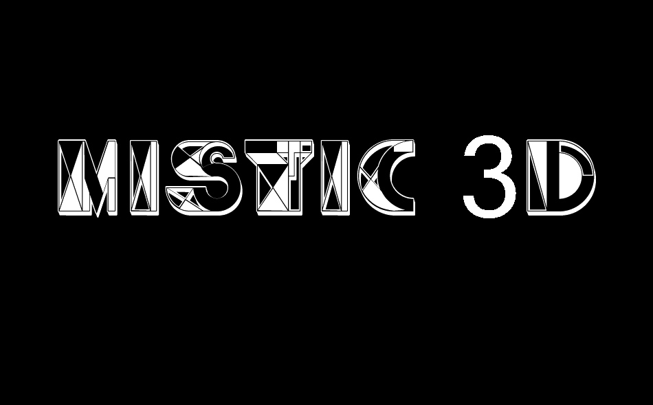 Mistic font big