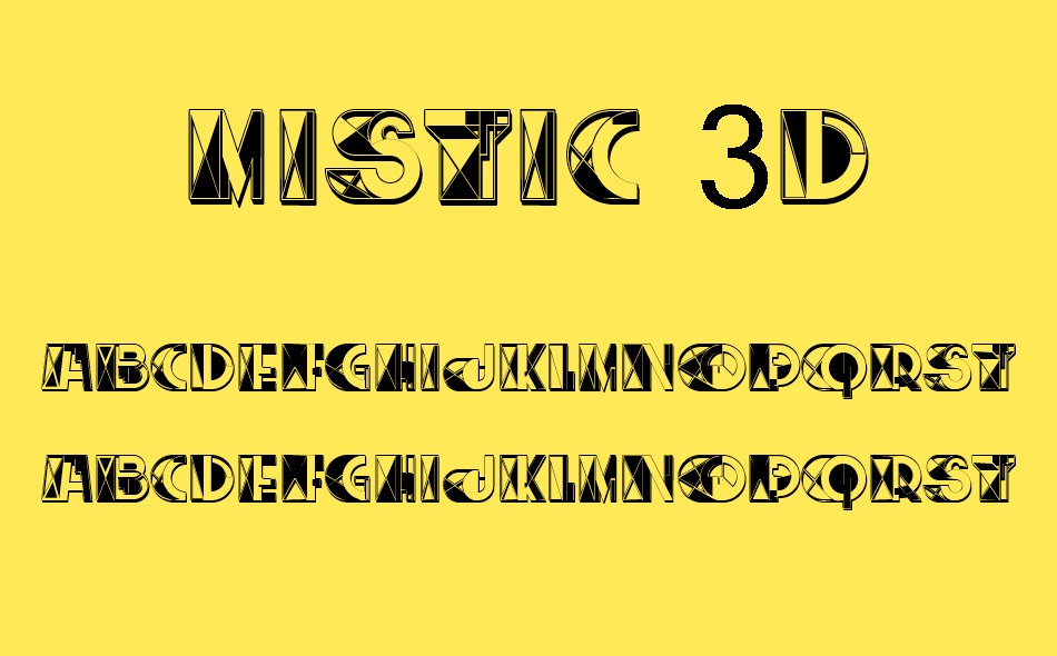 Mistic font