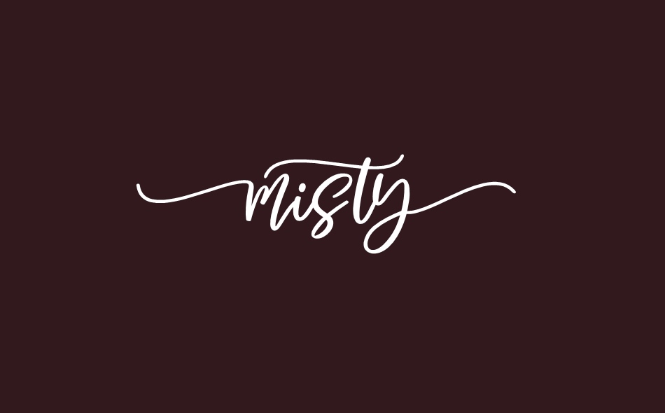 Misty Morning font big