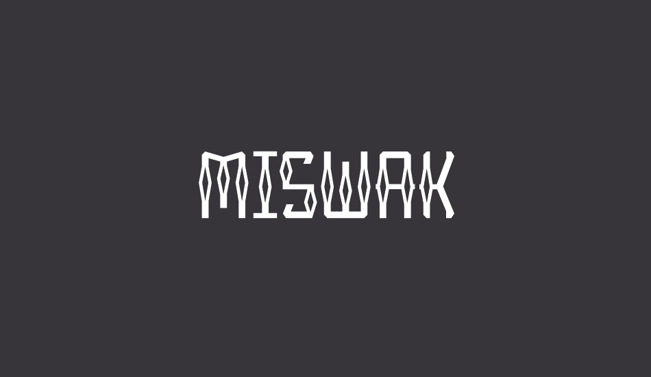 Miswak font big