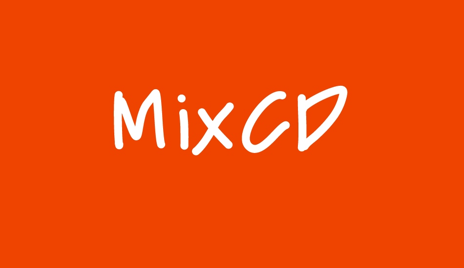 MixCD font big