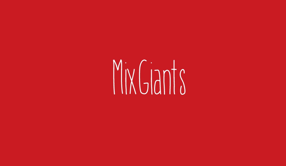 MixGiants font big