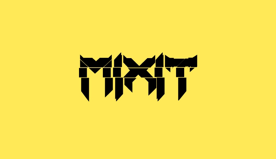 Mixit font big