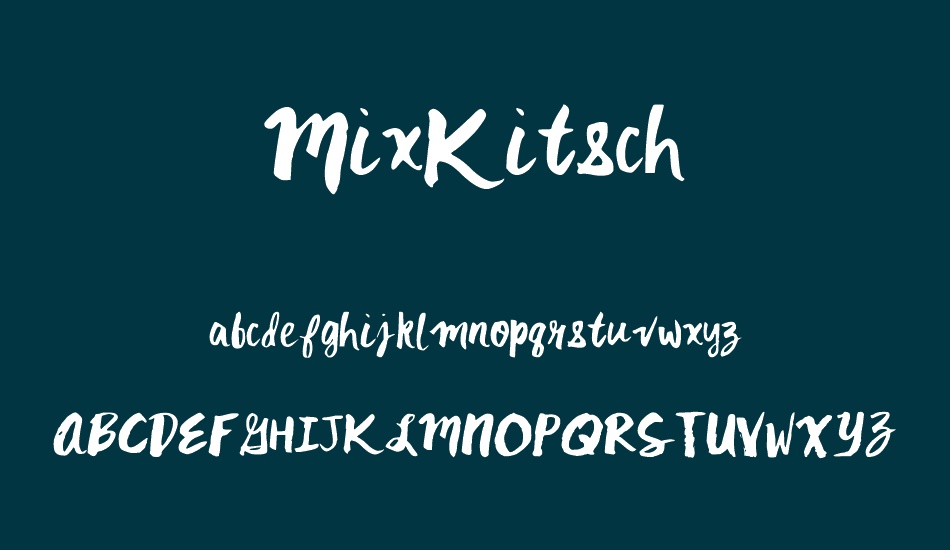 MixKitsch font