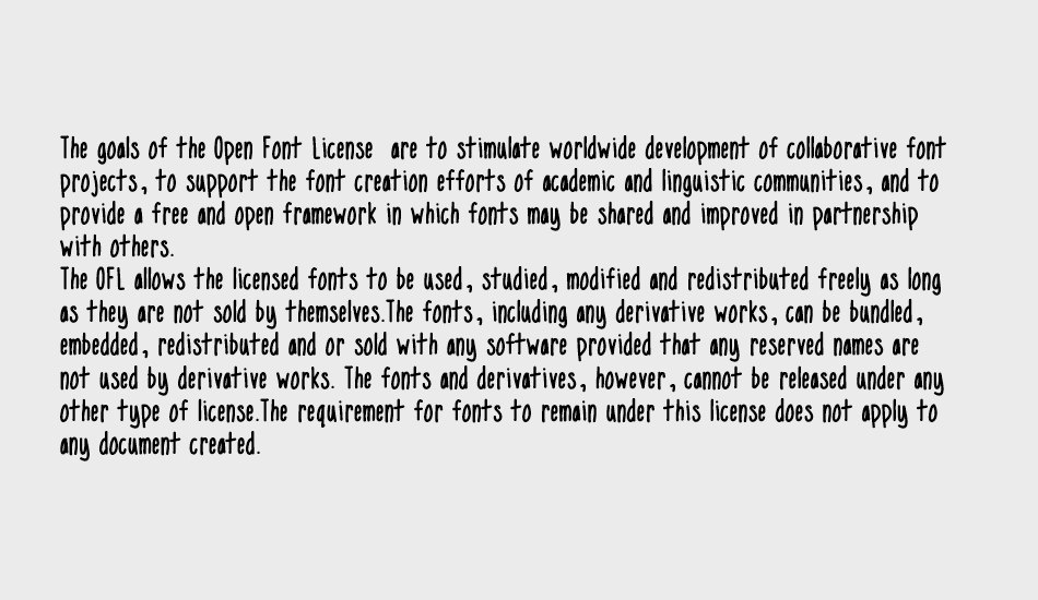 MixNarrow font 1