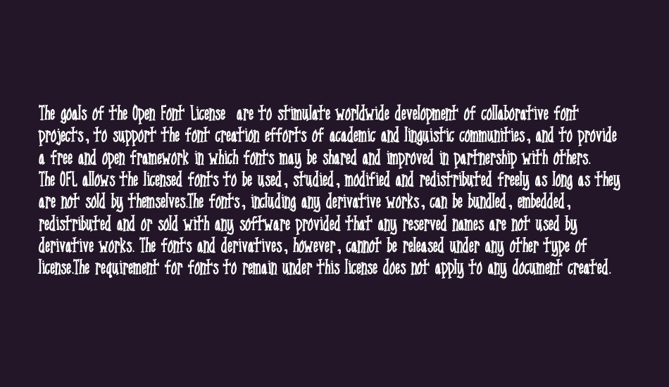 MixNarrowSerif font 1