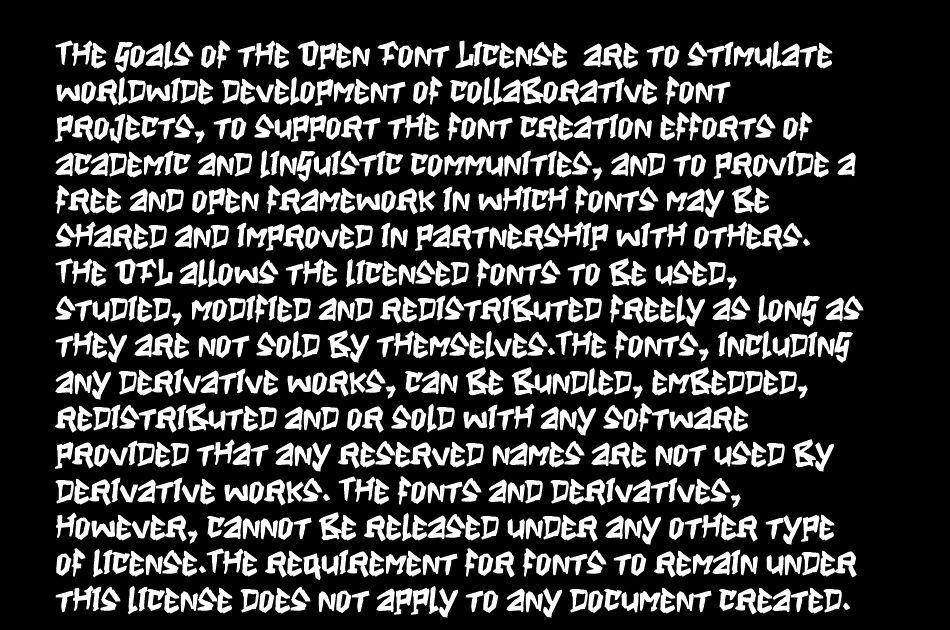 M Maben font 1