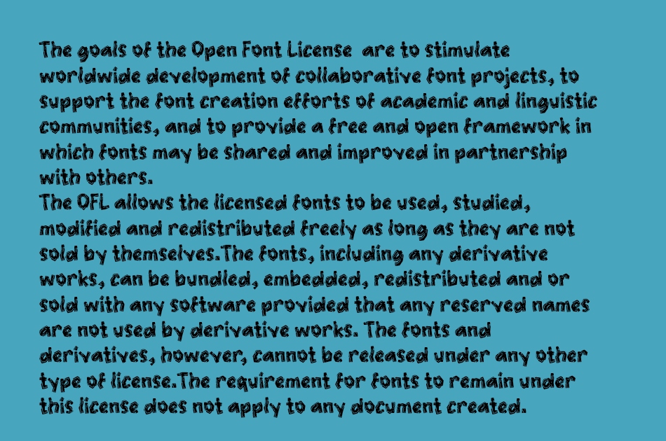 M Meranti font 1