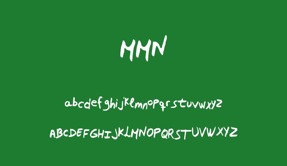 MMN font