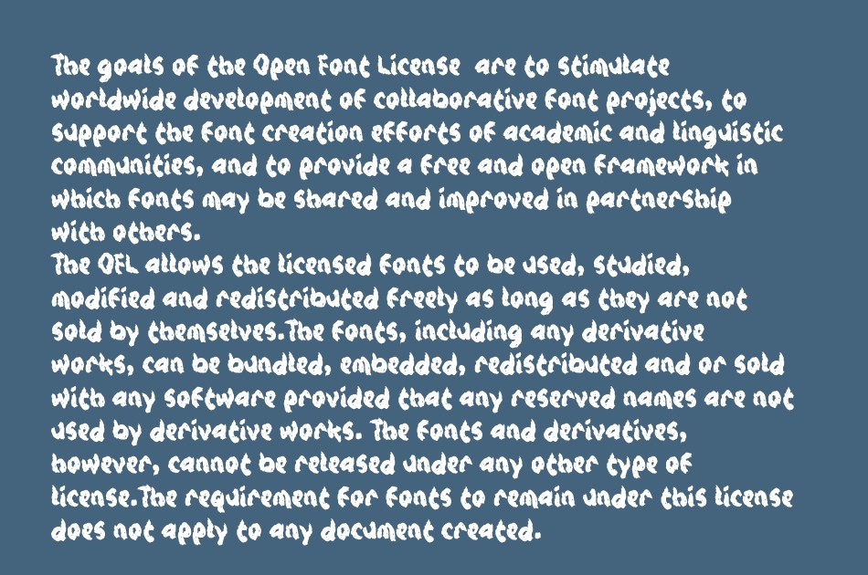 M Mozfire font 1