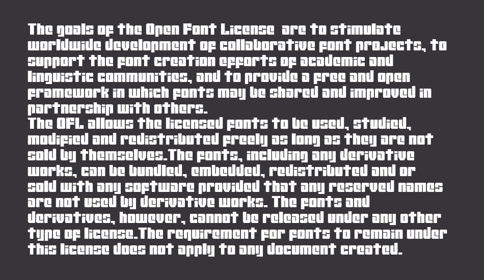 Mobile Infantry font 1