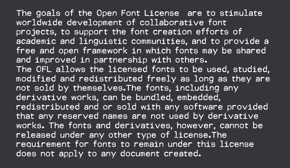 MODERN TYPEWRITER font 1
