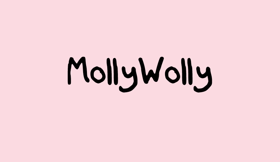 MollyWolly font big