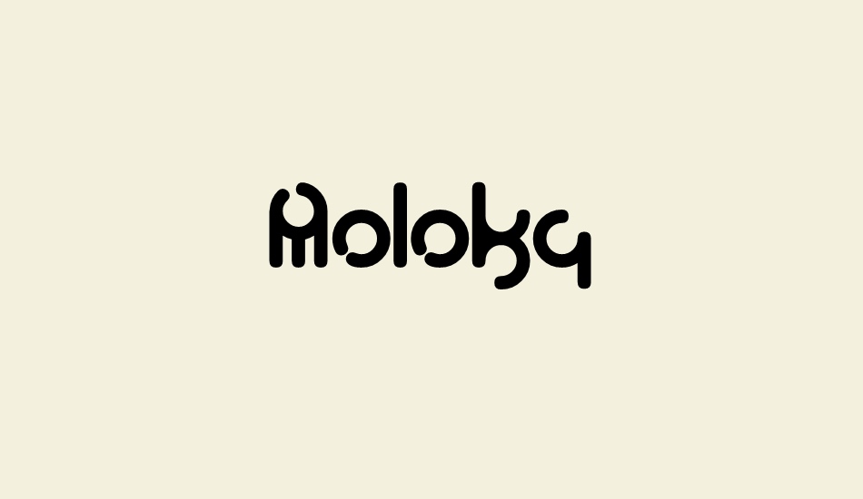 Moloky font big