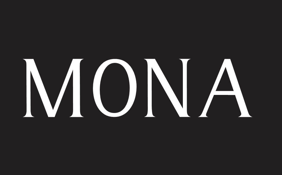 Monaline font big