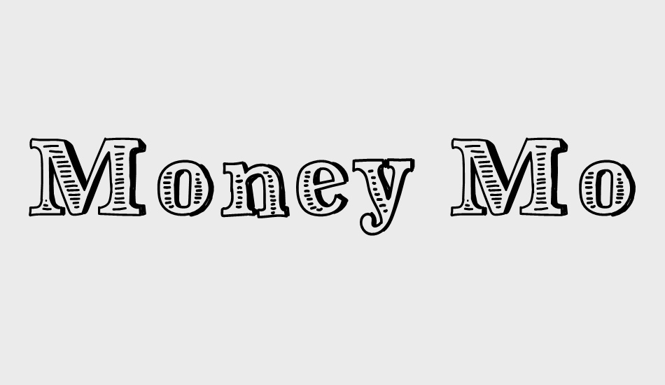 Money Money font big