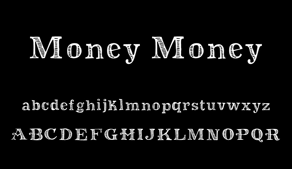 Money Money Plus font