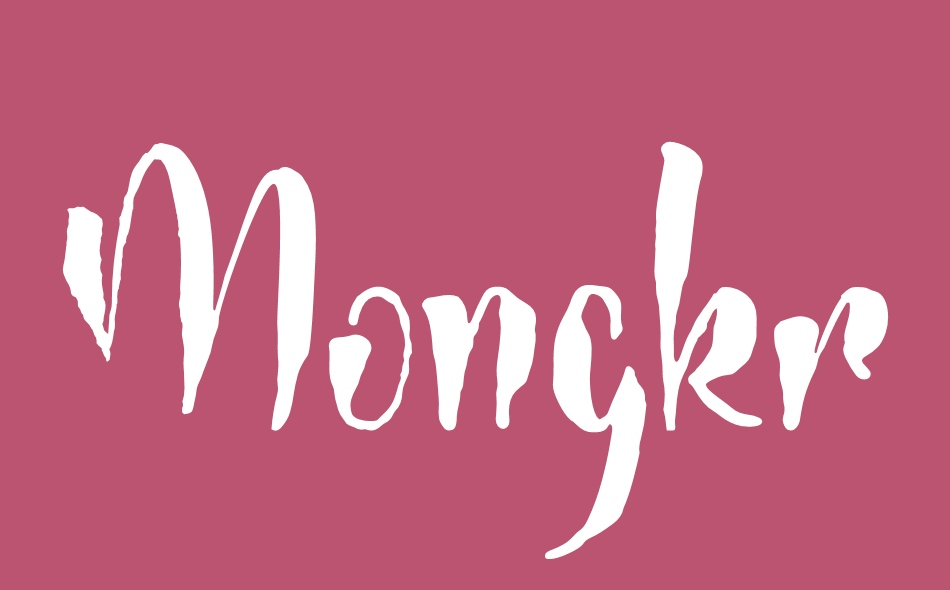 Mongkrang font big