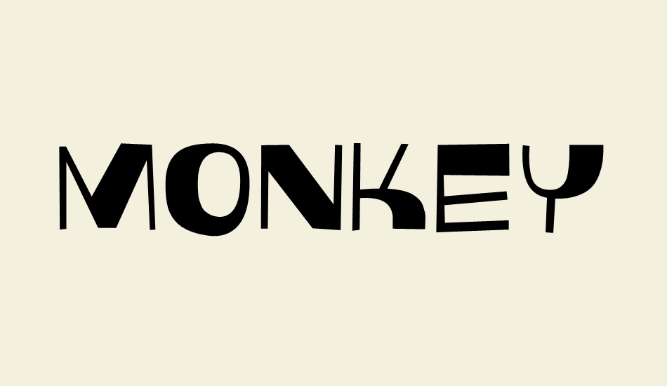 Monkey Hat DEMO font big