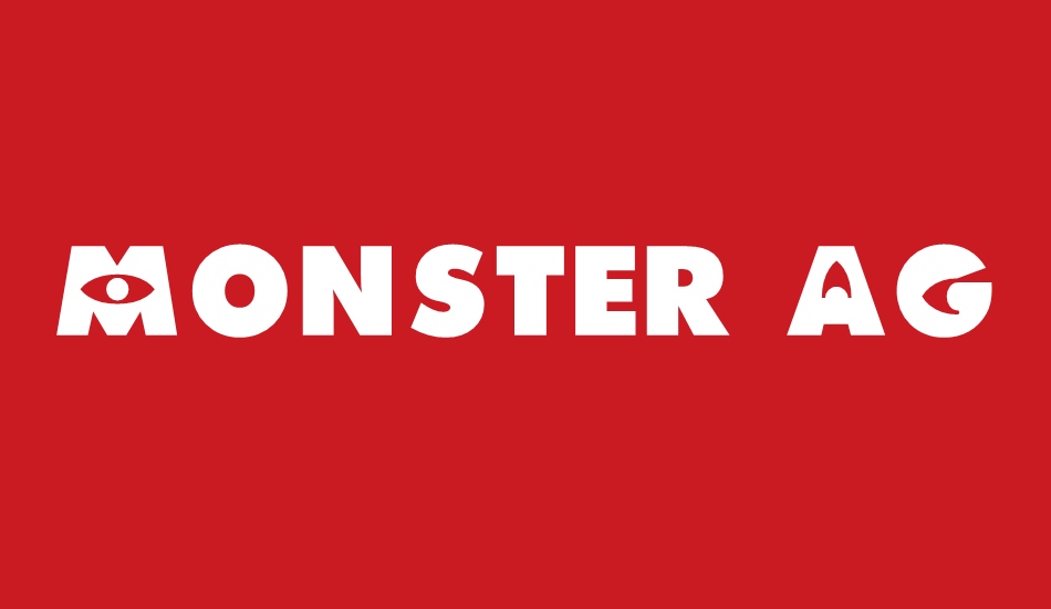 Monster AG font big